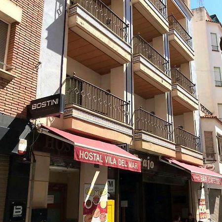 Hostal Vila del Mar Lloret de Mar Esterno foto